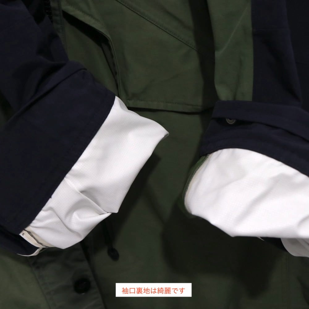 THE NORTH FACE × sacai 17AW | Long Coat "OLIVE DRAB" (NPW671SA)