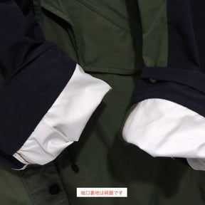 THE NORTH FACE × sacai 17AW | Long Coat "OLIVE DRAB" (NPW671SA)