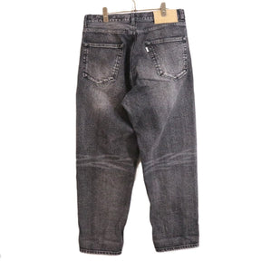 NAUTICA(ノーティカ) Wide Tapered Denim Pants Black