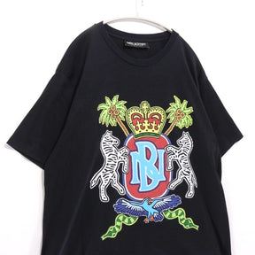 Neil Barrett 20SS | Graphic Art Print T-Shirt "Black" (BJT722B-N587S)