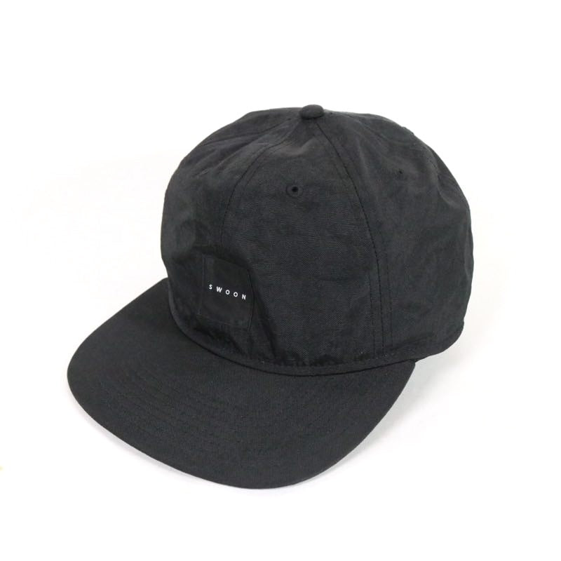 SWOON SUPPLY CO | Nylon 6 Panel Cap "Black"