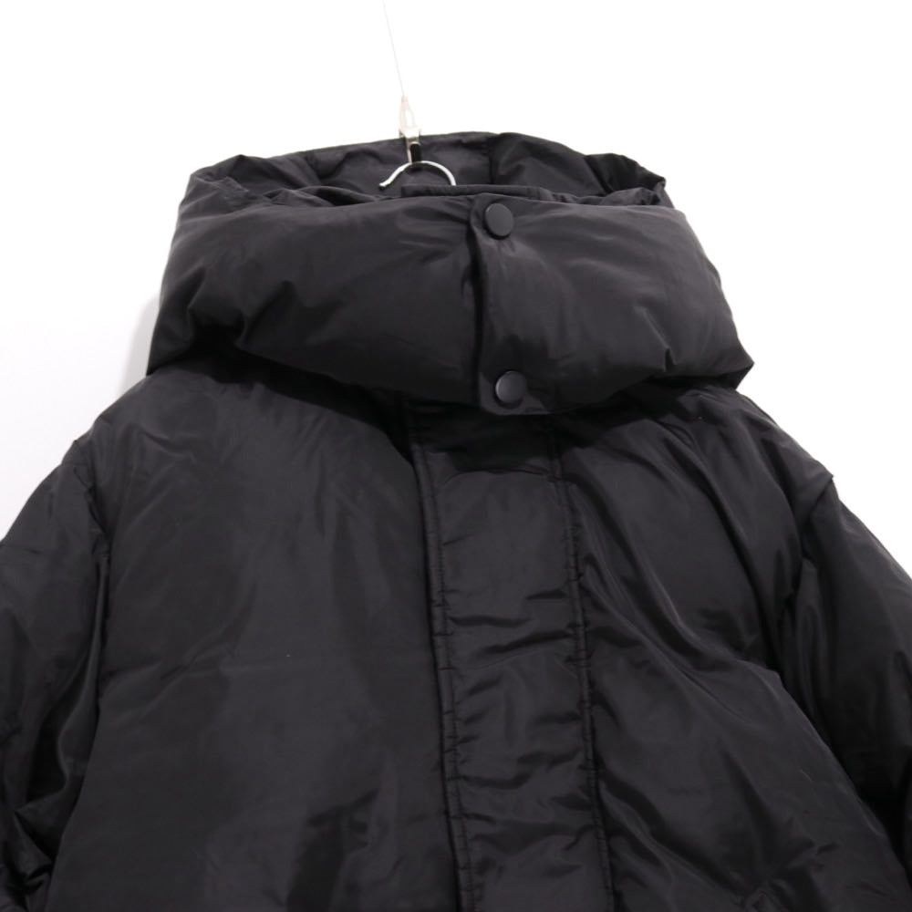 MM6 Maison Margiela 23AW | Back Brand Logo Padded Nylon Jacket "Black" (M60398-MM001)