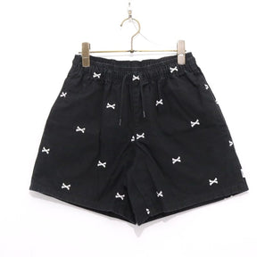 WTAPS 22SS | SEAGULL 03 / SHORTS / COTTON. OXFORD. TEXTILE "Black" (221TQDT-PTM06)