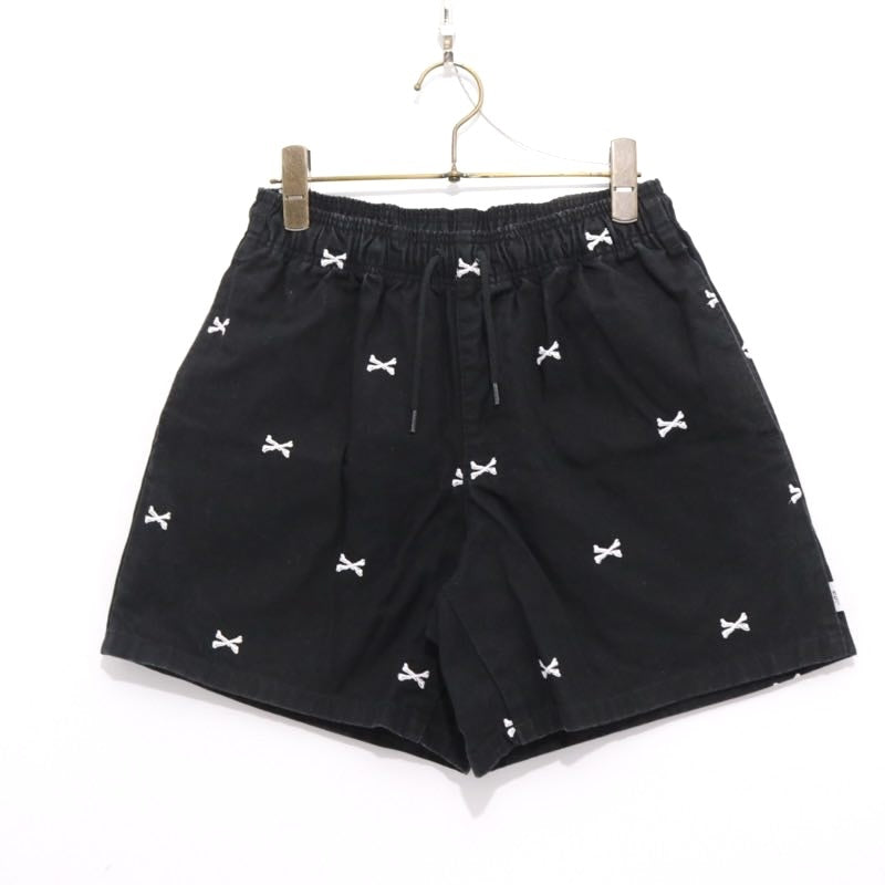 WTAPS 22SS | SEAGULL 03 / SHORTS / COTTON. OXFORD. TEXTILE "Black" (221TQDT-PTM06)