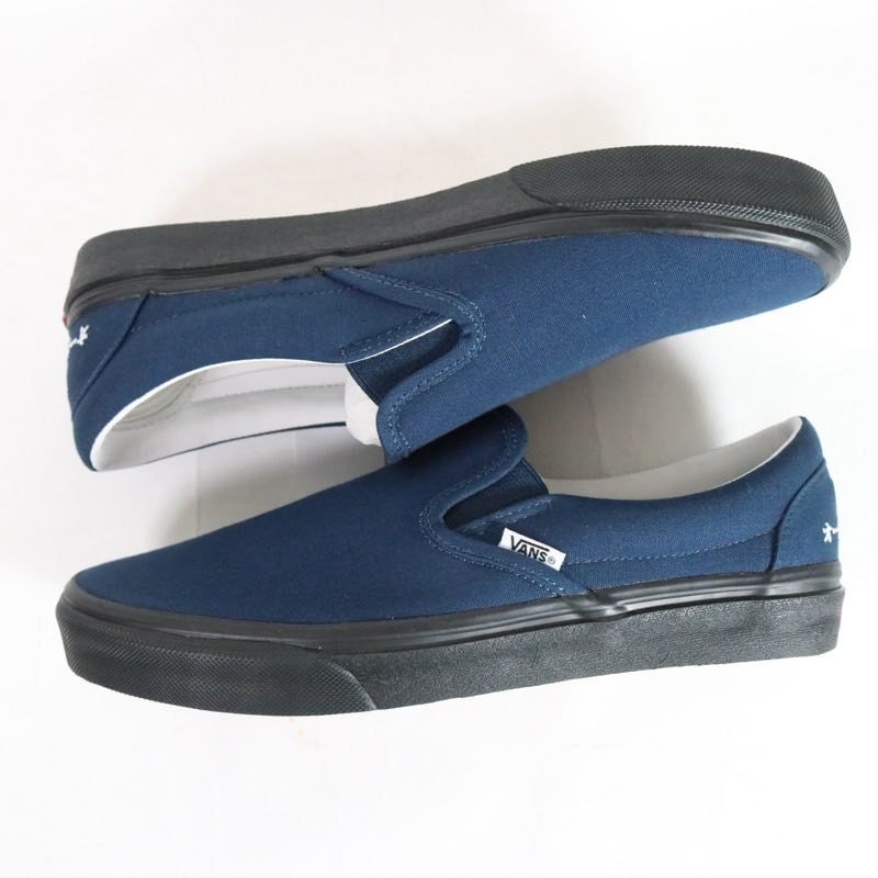 VANS × All My Homies 24SS | SLIP-ON "Navy" (V98CF ALLMYHOMIES)