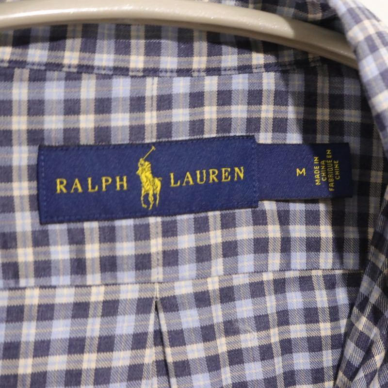 POLO RALPH LAUREN | Gingham Check Button-Down Shirt "Blue"