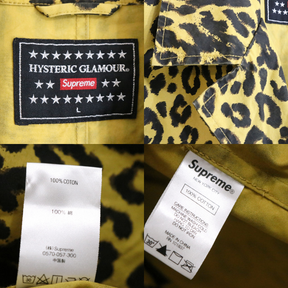 HYSTERIC GLAMOUR(ヒステリックグラマー)×SUPREME(シュプリーム) 21SS Leopard Trench