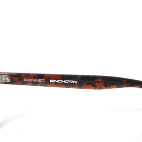 SOPHNET. 24AW | 金子眼鏡 BINCHOTAN GLASSES "Brown/備長炭" (SOPH-242082)