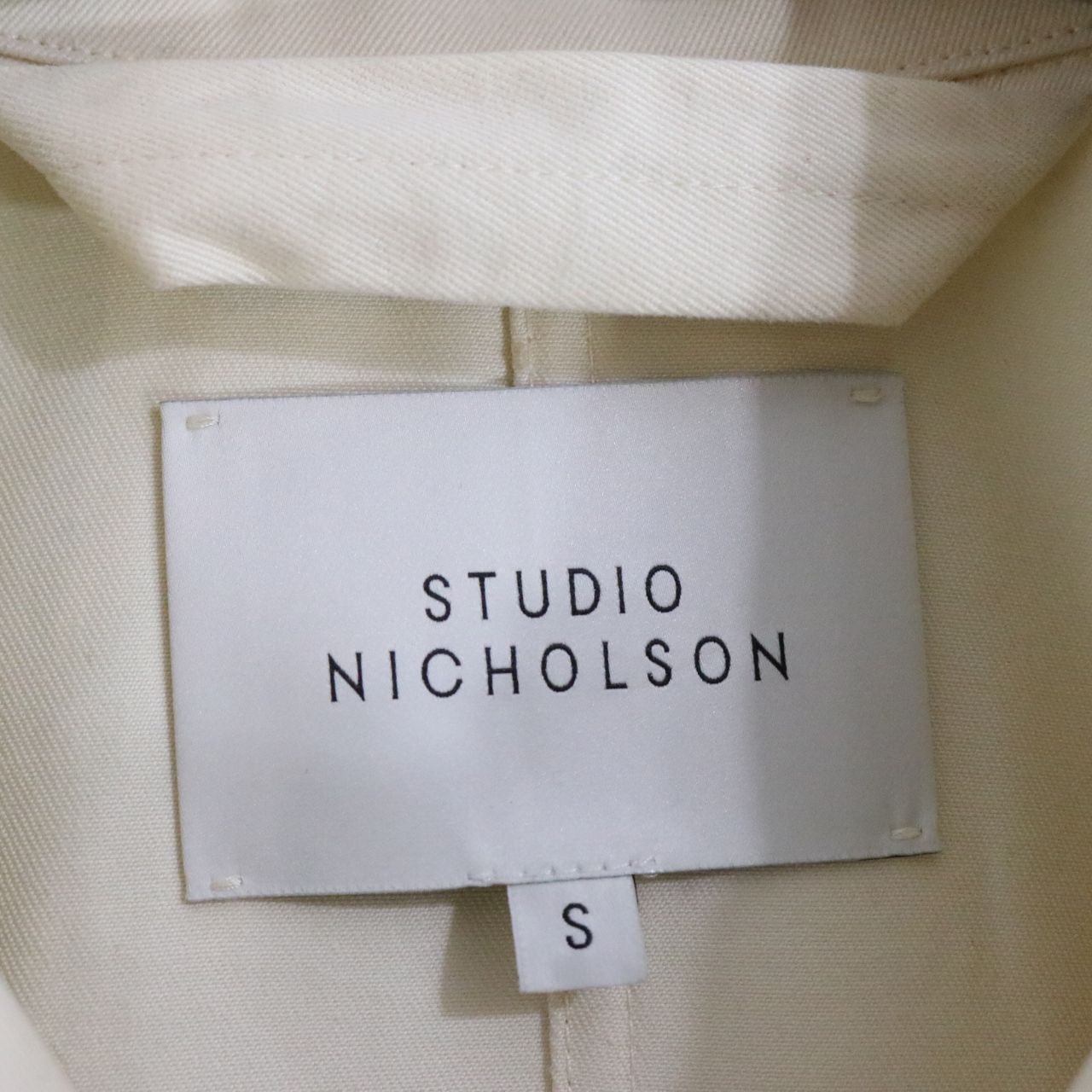 STUDIO NICHOLSON(スタジオニコルソン)19AW KOKU PEACHED TWILL WINTER FILD JACKET