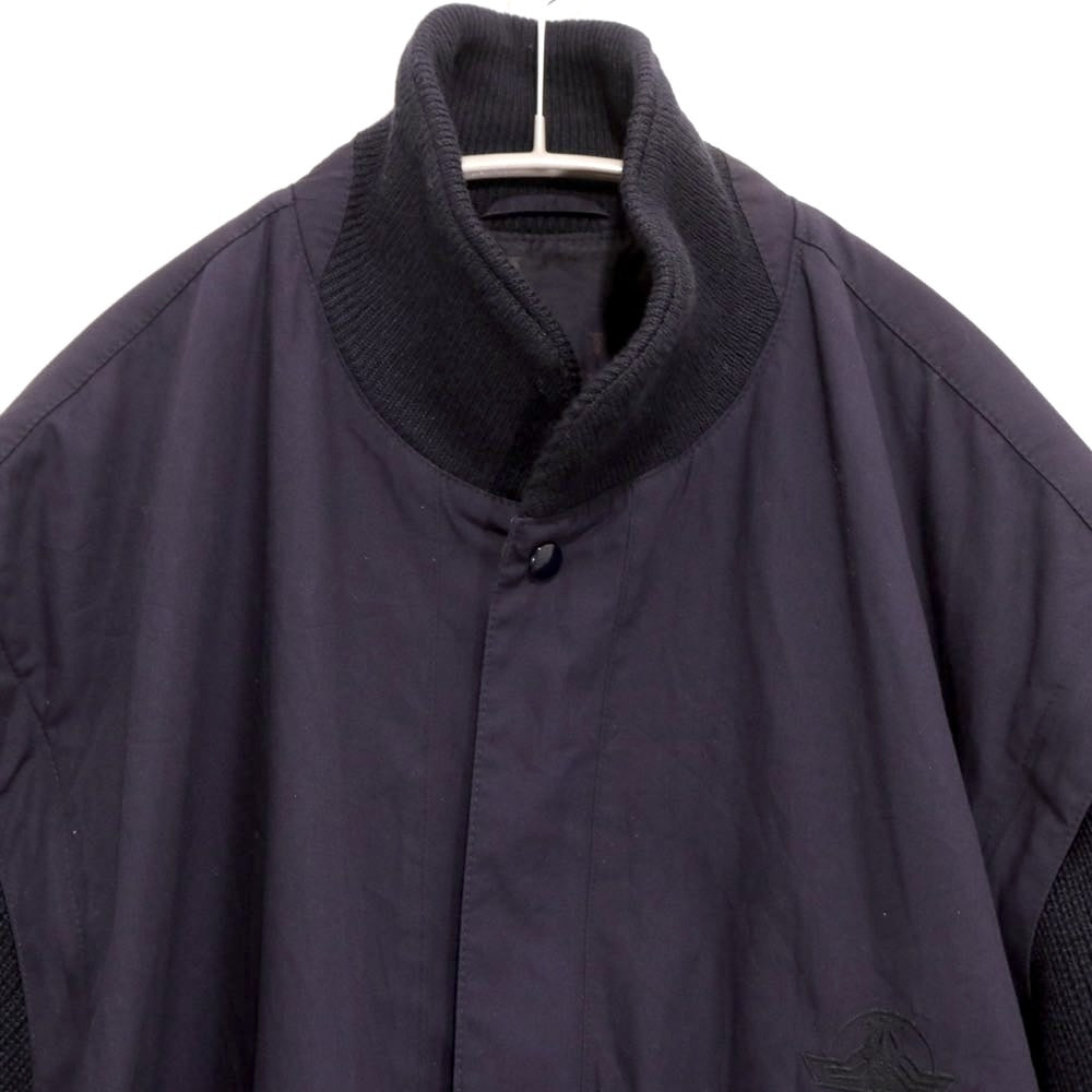JUPITER style by SPORT DRESS 80s 90s | 2WAY Convertible Zip-Up Jacket "Navy"