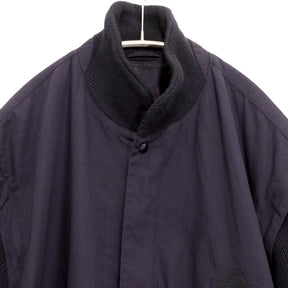 JUPITER style by SPORT DRESS 80s 90s | 2WAY Convertible Zip-Up Jacket "Navy"