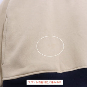 Evisen Skateboards | Logo Half-Zip Sweatshirt "Beige"