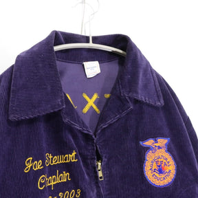 National FFA 2002-2003 | Vintage FFA Corduroy Jacket "TEXAS / CINCO RANCH" (1131)