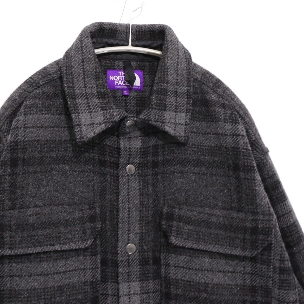 THE NORTH FACE PURPLE LABEL | Plaid C.P.O Jacket "Grey" (NP2061N)