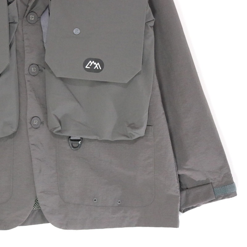 CMF OUTDOOR GARMENT 23SS | FISHING COMP SHIRTS "Grey" (CMF2301-J09C)