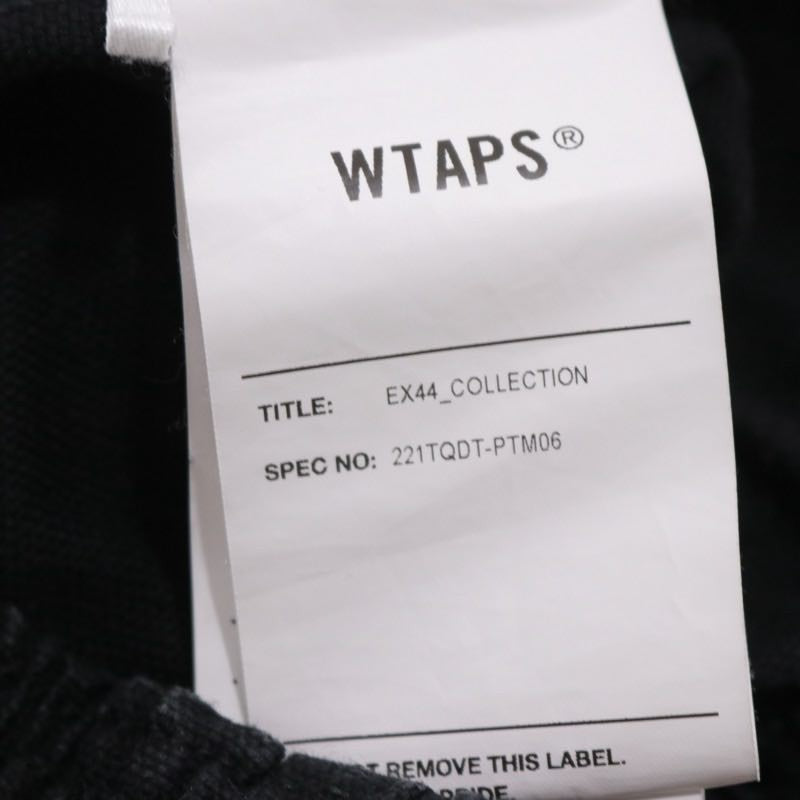 WTAPS 22SS | SEAGULL 03 / SHORTS / COTTON. OXFORD. TEXTILE "Black" (221TQDT-PTM06)