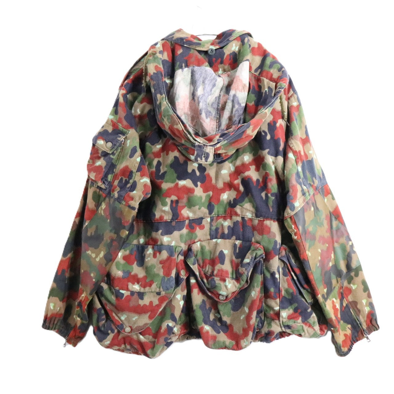 スイス軍 MILITARY M-60 マウンテンジャケット アルペンカモフラージュ 軍放出品
