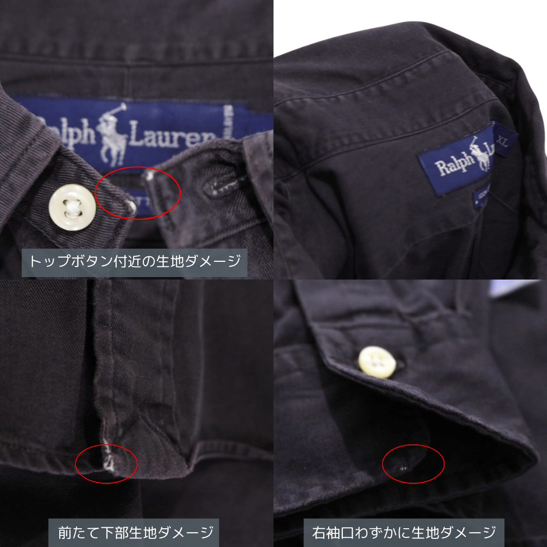 Polo Ralph Lauren 90s-00s | L/S Button-Down Shirt "Black"