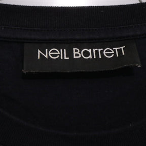 Neil Barrett | Double Thunderbolt Print T-Shirt "Black" (PBJT546S M503S)