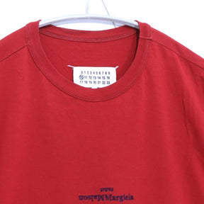 Maison Margiela 21SS | Reverse Logo Embroidery S/S Tee "Red" (S30GC0701 S22816)