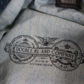 RRL | Indigo Denim Newsboy Cap "Indigo"
