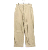 USMC | 40s M-41型 Military Chino Trousers "Beige" 海兵隊 復刻