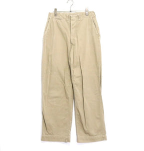 USMC | 40s M-41型 Military Chino Trousers "Beige" 海兵隊 復刻