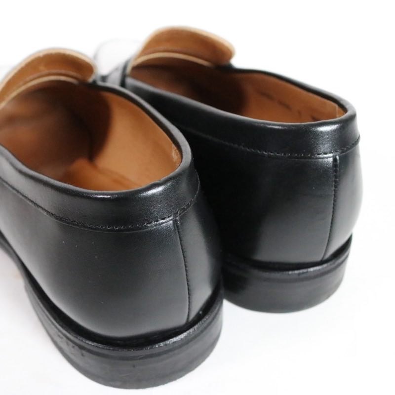Berwick 1707 | Bicolor Coin Loafer "Black & White" (4456)