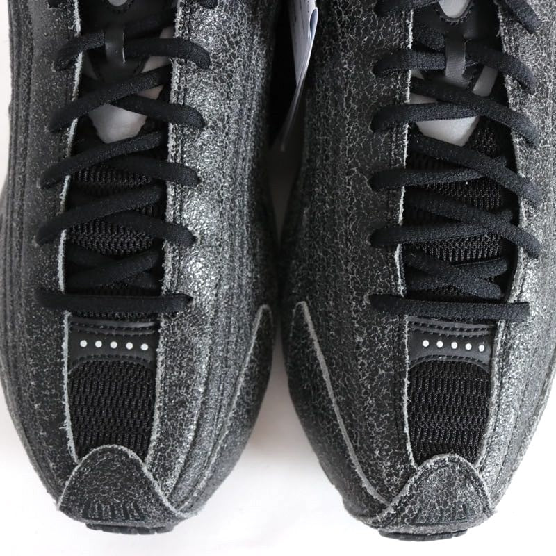 NIKE 26SS | SHOX R4 "Distressed Leather / Black Metallic Silver" (IO4544-002)