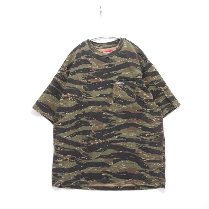 Supreme 24SS | S/S Pocket Tee "Tiger Camo"