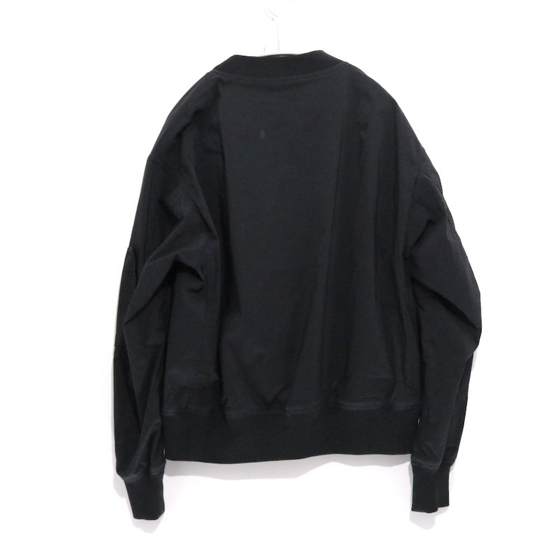 N.HOOLYWOOD | 16SS Nylon Pullover Sweat "Black" (Exhibition Sample)