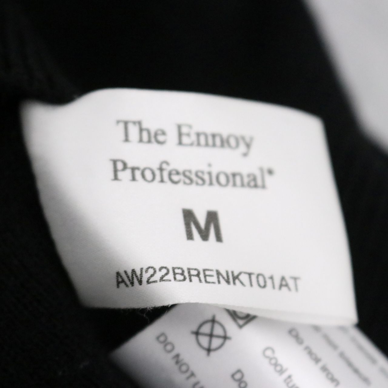 The Ennoy Professional ザエンノイプロフェッショナル × Charles Kirk チャールズカーク 22AW Round Neck Pullover