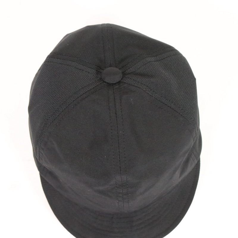 Mighty Shine | BRIDGE CAP "Black" (Cotton-Poly Hybrid)