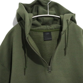 DAIWA PIER39 22AW | TECH HALF ZIP SWEAT SHIRTS "Olive Green" (BE-51022W)