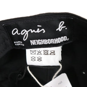 agnes b. x NEIGHBORHOOD 26SS | Baseball Cap "Black" (881EAR79000)