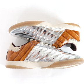 adidas × Wales Bonner 24SS | WB MN Samba "Silver / College Burgundy" (IH5777)