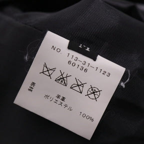 SASQUATCHfabrix. 11AW | Leather & Quilting Switching Shorts "MODERN NINJA" (113-31-1123)