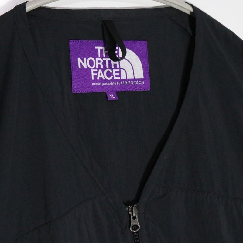 THE NORTH FACE PURPLE LABEL 24SS | Nylon Ripstop Field Cardigan "Black" (NP2407N)