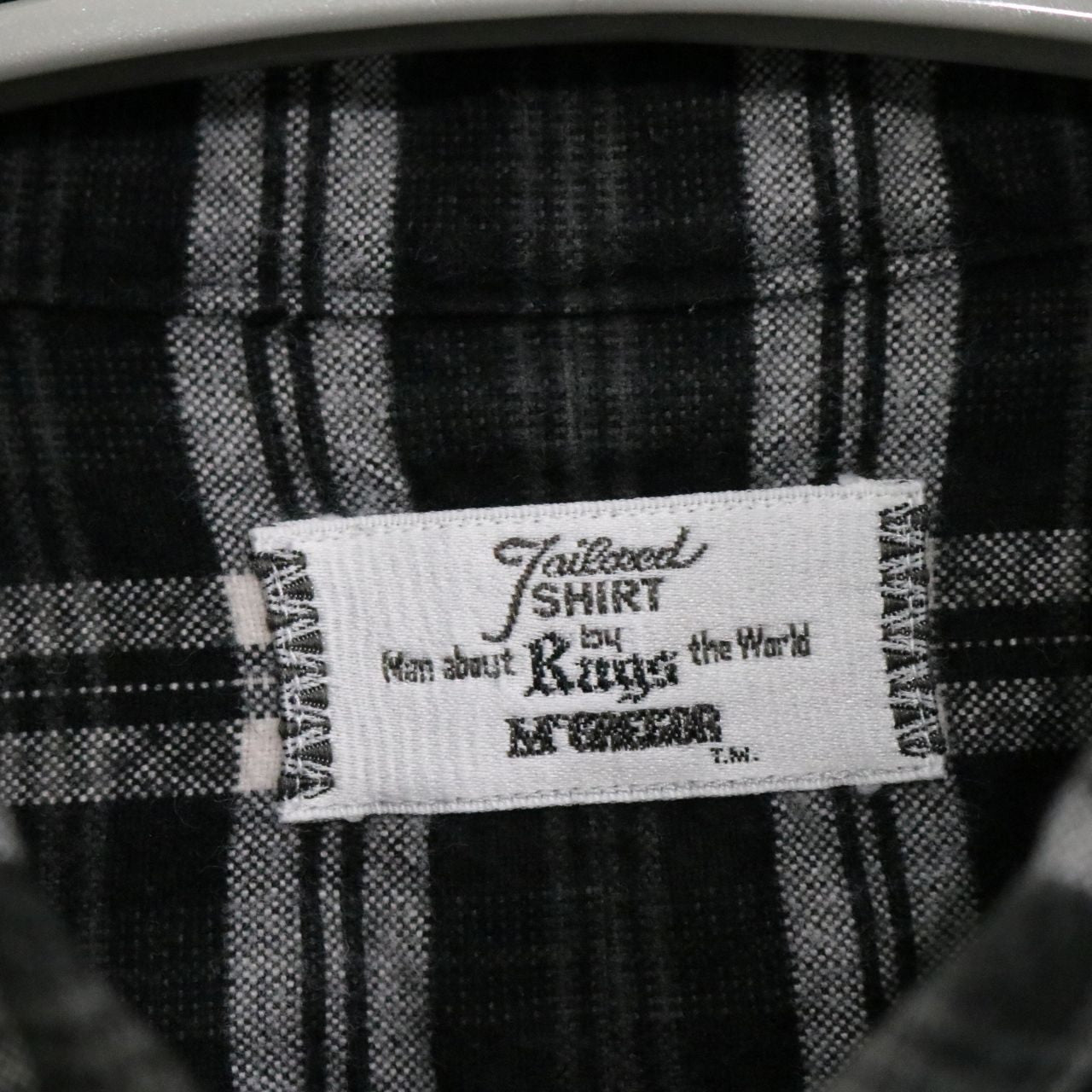 RAGS McGREGOR(ラグスマックレガー)15aw BLOCK CHECK SHIRT