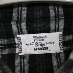 RAGS McGREGOR(ラグスマックレガー)15aw BLOCK CHECK SHIRT