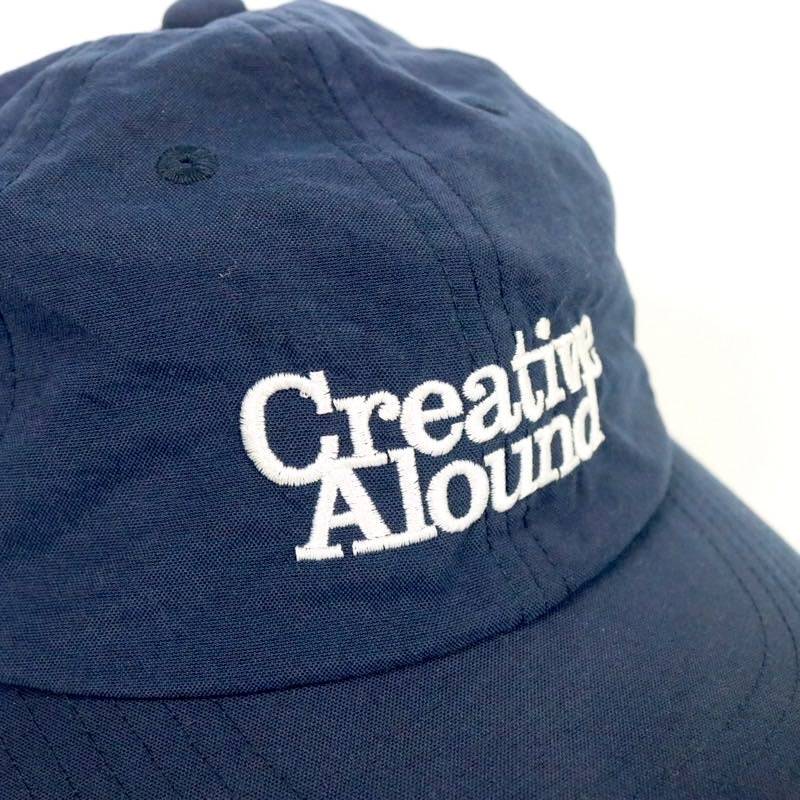 ALOUND | 6 Panel Nylon Cap "Navy/White Embroidery" (933R502)