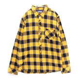 GAIJIN MADE | Heavy Flannel Check Shirt "Yellow / Navy"