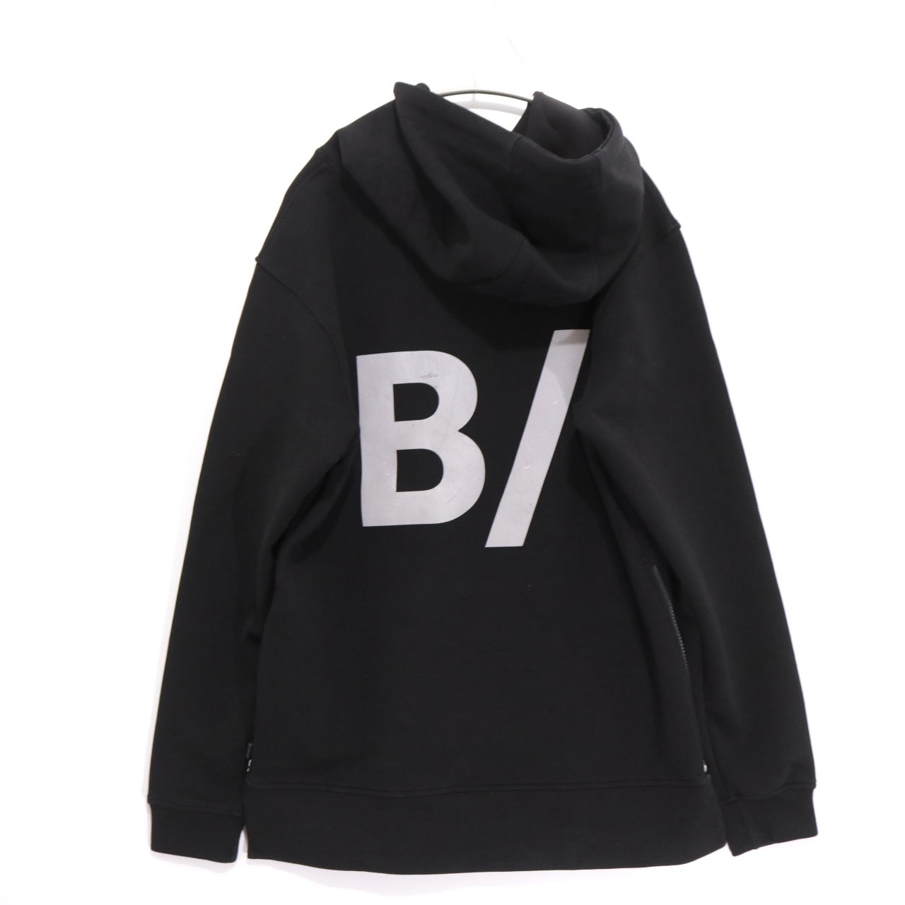 B/ | Zip Side Bonding Sweat Hoodie "Black"