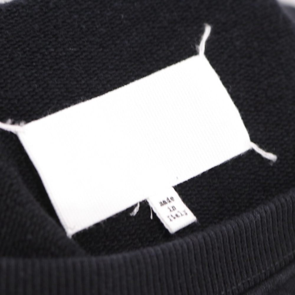 Maison Margiela 21SS | Tape Logo Print Sweatshirt "Black" (S30GU0149 S25503)