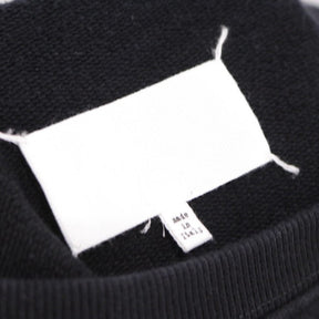 Maison Margiela 21SS | Tape Logo Print Sweatshirt "Black" (S30GU0149 S25503)