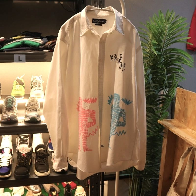 POLO RALPH LAUREN | Graphic Print B.D. Shirt "Mummy Motif"