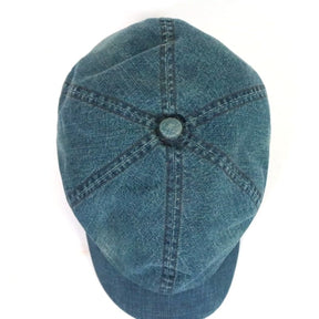 RRL | Indigo Denim Newsboy Cap "Indigo"