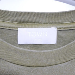 TOWN | DYE S/S Tee "Olive"