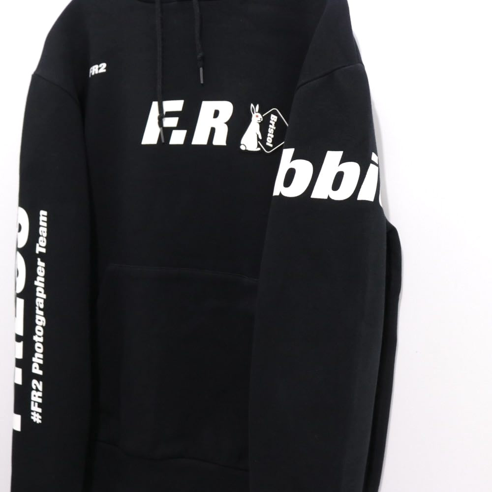 F.C.Real Bristol 20AW | #FR2 Sweat Hoodie "Black" (FCRB-202122)