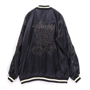 STUSSY 2008 | "AUTHENTIC GEAR" Reversible Dragon Souvenir Jacket